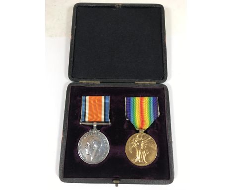 A FIRST WORLD WAR PAIR TO THE ROYAL MARINES. A First World War pair comprising War Medal and Victory Medal named to DEAL 1241