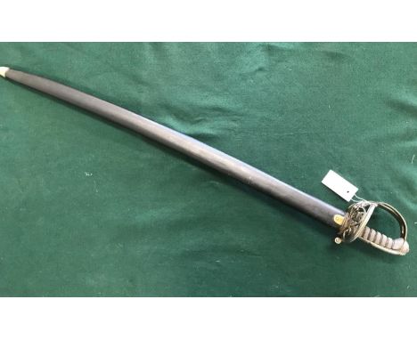 A VICTORIAN FLINTSHIRE RIFLES SWORD BY FIRMIN OF LONDON. An 1827 Pattern Rifle Officers sword by Firmin &amp; Sons, 153 Stran