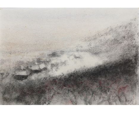 MARGRET BILGER* ( Graz 1904 - 1971 Schärding )Landschaft, 1968Pastell/Papier 28 x 40 cmmonogrammiert MB, datiert 1968SCHÄTZPR