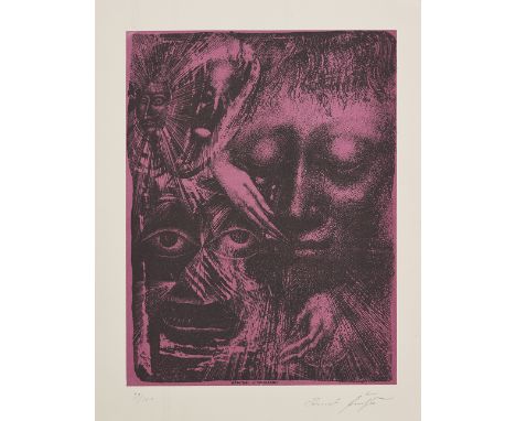 ERNST FUCHS* ( Wien 1930 - 2015 Wien )Kunstmappe Art-Club-ÖsterreichLithografie/Papier 32 x 23 cmsigniert Ernst Fuchs, datier