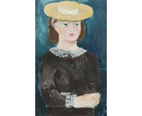 EMIL BÖHM* ( München 1873 - 1958 München )Mädchen mit HutAquarell/Papier 20,7 x 13 cmSCHÄTZPREIS / ESTIMATE °€ 150 - 300START