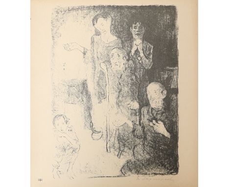 GUSTAV JAGERSPACHER ( München 1879 - 1929 München )Bettler, 1912Lithografie/Papier 45 x 40 cmsigniert G. JagerspacherSCHÄTZPR