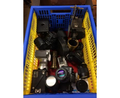 Assorted camera equipment