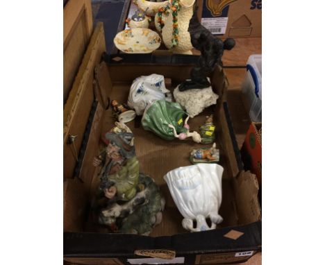 Various figures, to include Royal Doulton and Hummel etc.