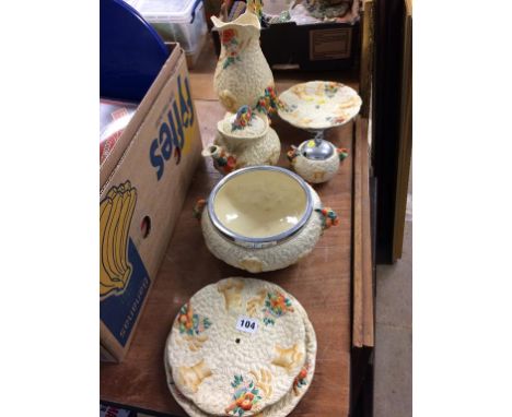 A collection of Clarice Cliff Celtic Harvest