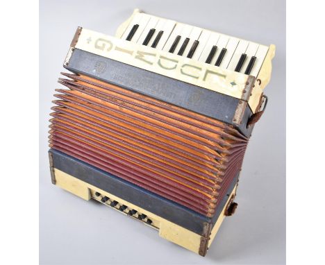 A Vintage Ludwig Piano Accordion, 32cm wide 