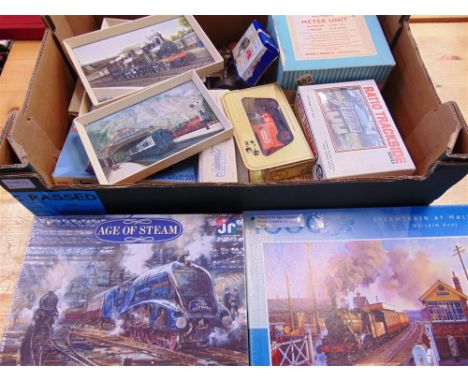 ASSORTED COLLECTABLES  comprising a Churchward Models No.CM44, Midland Signal Box etched brass kit, boxed; Schuco Micro-Racer