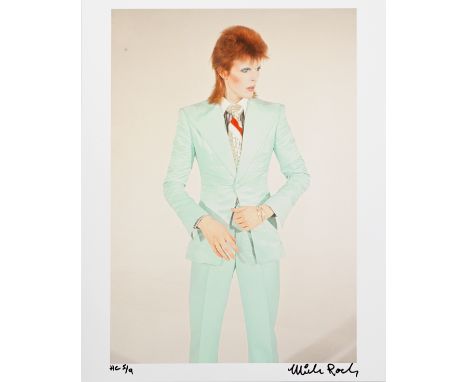 Mick Rock (British, 1944-2021): David Bowie 1972/1973, A Rare Archival Box Set Of Twenty-One Photographs, June 2016, the comp