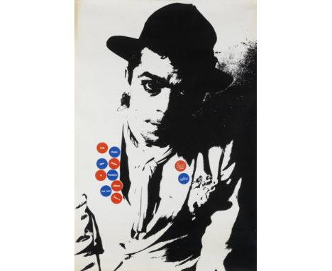 Ian Dury: A Promotional Poster For 'New Boots &amp; Panties', 1977, Stiff Records poster, 'Album Out Now',  20in x 30in (51cm
