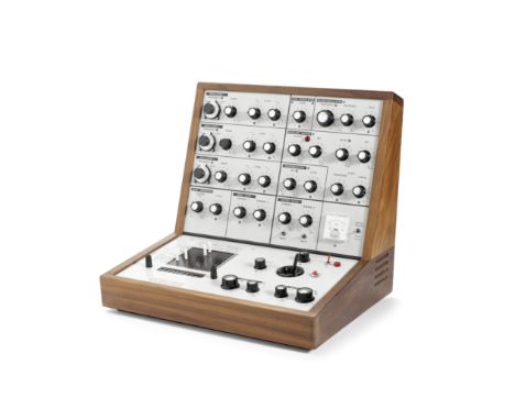 The Putney: A Rare EMS VCS3 Mk1 Analogue Modular Synthesizer, 1970/71, serial no. 3905, marked VCS3a, in hardwood cabinet wit