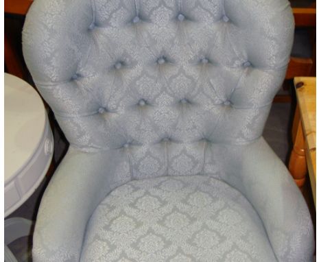 Button back nursing chair