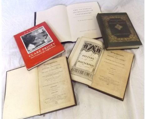 THOMAS DUDLEY FOSBROOKE: BRITISH MONACHISM OR MANNERS AND CUSTOMS OF THE MONKS AND NUNS AND ENGLAND, L, 1802 1st edn, 2 vols,