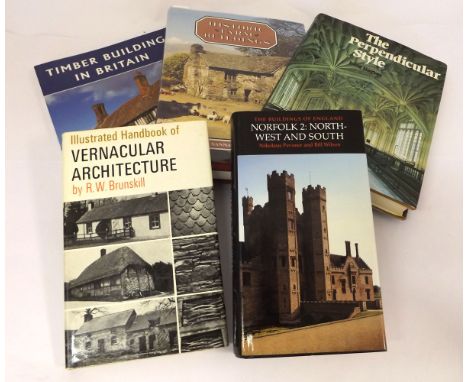 NIKOLAUS PEVSNER &amp; BILL WILSON: THE BUILDINGS OF ENGLAND - NORFOLK 1, NORWICH AND NORTH EAST - NORFOLK 2, NORTH WEST AND 