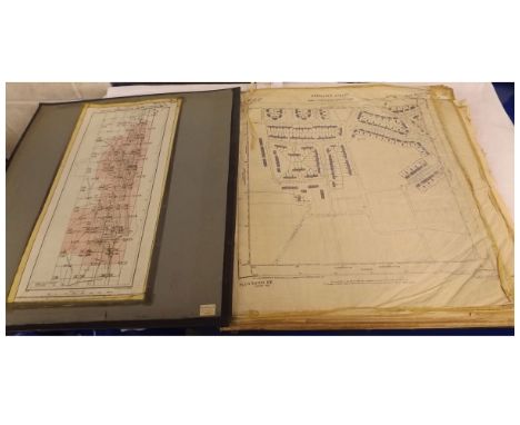 ORDNANCE SURVEY: PLAN OF THE COUNTY BOROUGH OF GREAT YARMOUTH, folder, lge scale maps circa 1949-52, lge fo, cl 