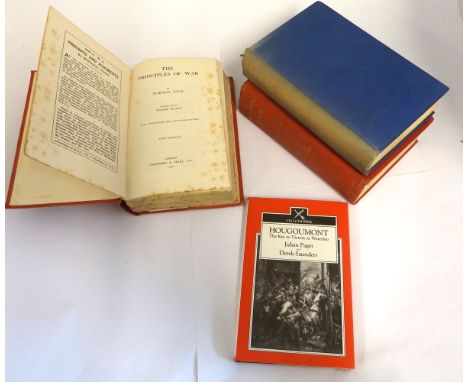 JULIAN PAGET & DEREK SAUNDERS: HOUGOUMONT, THE KEY TO VICTORY AT WATERLOO, 1992 1st edn, signed and inscr by Julian Paget, or