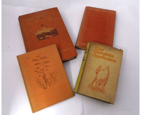 HARRY GRAHAM: THE COMPLETE SPORTSMAN, 1914, orig cl, d/w (lacks spine) + RICHARD GREVILLE VERNEY: HUNTING THE FOX, 1921 repri