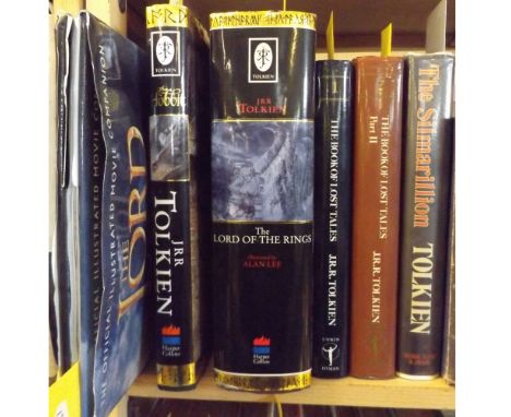 JOHN RONALD REUEL TOLKIEN: 6 ttls: THE SILMARILLION, 1977 1st edn, orig cl d/w, THE BOOK OF LOST TALES, 1990, 1988, parts 1 a