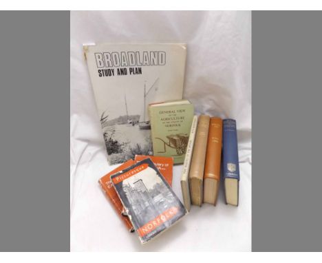 ROBERT FORBY: THE VOCABULARY OF EAST ANGLIA, the 1970 facs reprint edn, 2 vols each orig cl gt, d/ws + E FELCE AND T H BARRY: