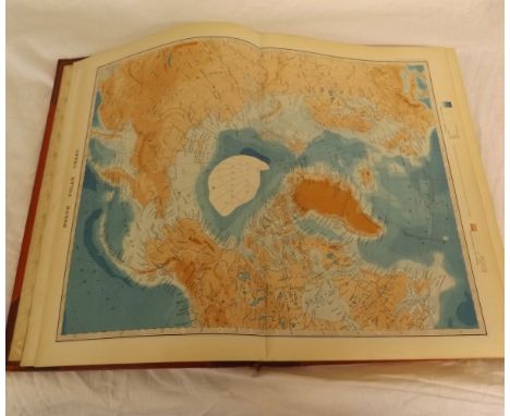 A K JOHNSTON: THE HANDY ROYAL ATLAS OF MODERN GEOGRAPHY, Ed G H Johnston, Edinburgh and L, W & A K Johnston, 1913, fo, orig h