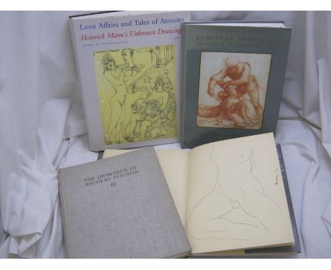 HORACE BRODZKY & JAMES LAVER: FORTY DRAWINGS, L, 1935 1st edn, orig cl d/w + WALTER FRIEDLAENDER & ANTHONY BLUNT: THE DRAWING