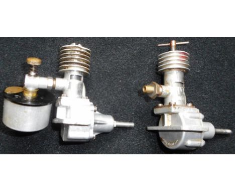 Model aircraft diesel engine. E.D. Mk. II 2cc single stroke engine. Penny slot model. E.D. Mk. II Comp. Special 2cc single st
