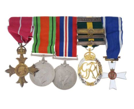 Second World War medal group including Norwegian Haaron VII Cross of Liberty (Freedom) by J. Tostrup, obv. enamel Maltese cro