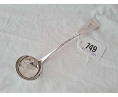 A Georgian Scottish ladle Fiddle Pattern - Edinburgh 1820 by CR