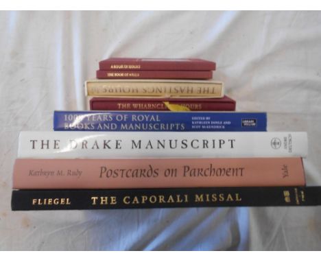 RUDY, K.M.   Postcards on Parchment…  2015, New Haven, 4to orig. cl. d/w. plus   O’BRIAN, P. (Foreward by)   The Drake Manusc