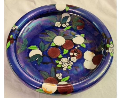 A Carlton ware orchard pattern fruit bowl 10 1/2 inches wide 