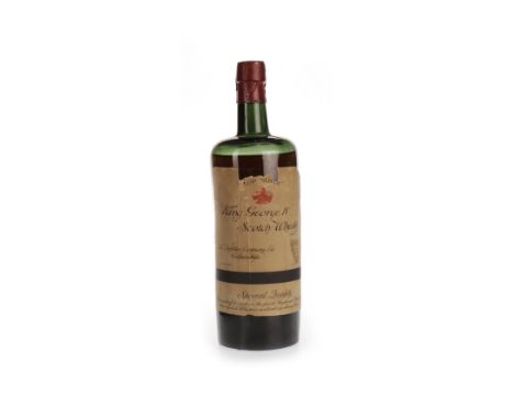 KING GEORGE IV SPECIAL QUALITY - EARLY 20TH CENTURYBlended Scotch WhiskyNo capacity or strength stated.   CONDITION REPORT:  