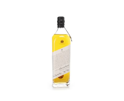 JOHNNIE WALKER DIRECTORS BLEND 2012Blended Scotch WhiskyBottle no. 80 of 504 bottles. 70cl, 43% volume, in velvet pouch.   CO