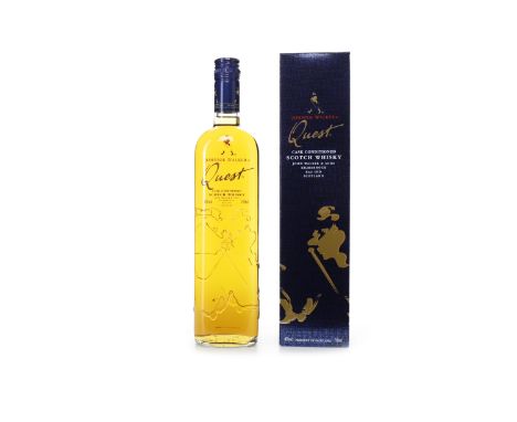 JOHNNIE WALKER QUEST Blended Scotch Whisky. 75cl, 40% volume, in carton.   CONDITION REPORT:  Very good.
