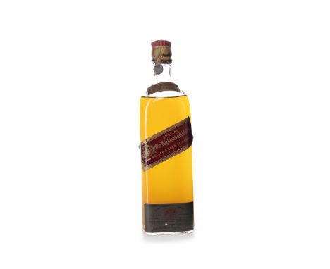 JOHNNIE WALKER RED LABEL CIRCA 1930sBlended Scotch Whisky. No capacity or strength stated.    CONDITION REPORT:  Fill level v