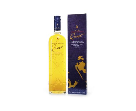 JOHNNIE WALKER QUEST Blended Scotch Whisky. 75cl, 40% volume, in carton.   CONDITION REPORT:  Very good