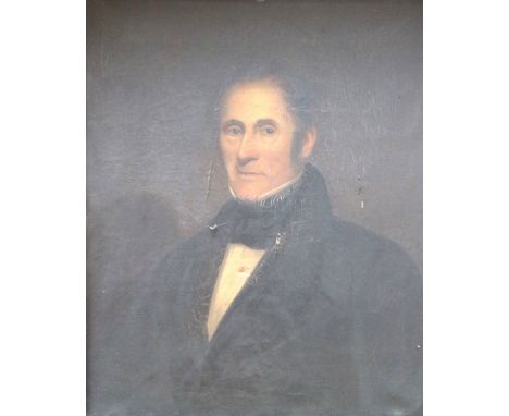 Early 19th Century Irish School"Portrait of a Gentleman (possibly a member of the Swifte Family), depicting a middle aged man