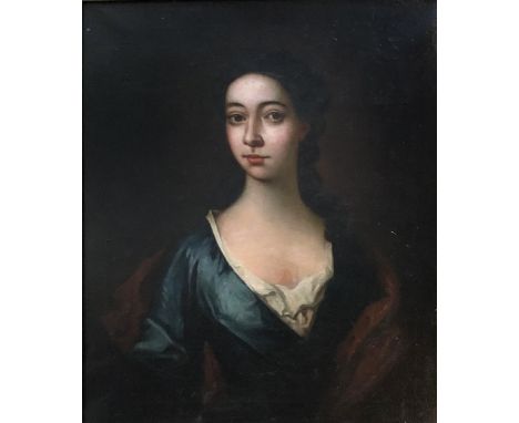 Late 18th / Early 19th Century after James Latham (1696 - 1747)"Portrait of Esther Johnson (Stella)," Portrait of an elegant 