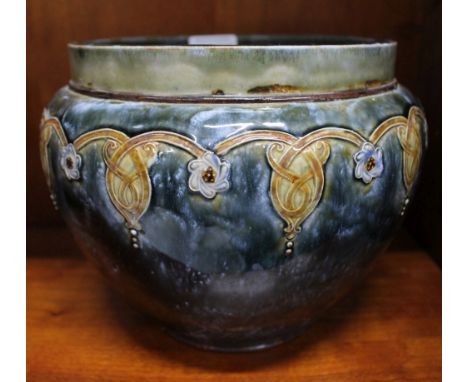 A Doulton planter 