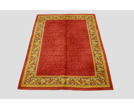 Savonnerie-design machine made carpet, probably French, 20th century, 11ft. 1in. x 8ft. 2in. 3.38m. x 2.49m. Note the ton-sur