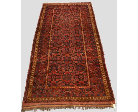 Exceptional carpet by the Ersari Turkmen of Beshir, Turkmenistan, 3rd quarter of the 19th century, 12ft. 3in. x 5ft. 10in. 3.