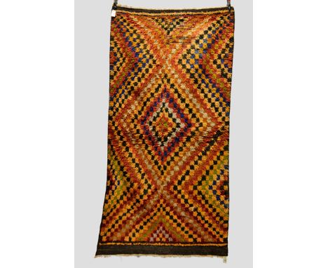 Two Konya tulus, central Anatolia, both modern, the first of ‘eye-dazzler’ design, 7ft. 9in. x 4ft. 2.36m. x 1.22m., the seco