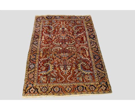 Heriz carpet of all over design, north west Persia, mid-20th century, 10ft. 3in. x 7ft. 4in. 3.12m. x 2.24m.