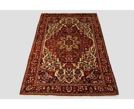 Bakhtiari carpet, Chahar Mahal Valley, south west Persia, mid-20th century, 10ft. 2in. x 6ft. 11in. 3.10m. x 2.11m. 