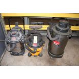 Lot of (3) Shop-Vac