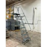 (1) Uline 9 Step Ladder