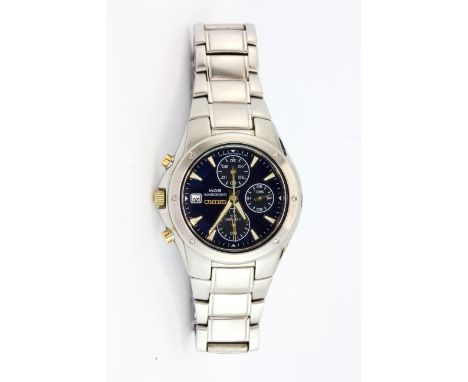 A gentleman's Seiko Chronograph wrist watch.