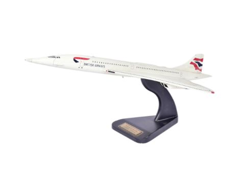 Concorde - an original Bravo Delta Models made large scale model of Concorde G-BOAF. Painted in full British Airways livery, 