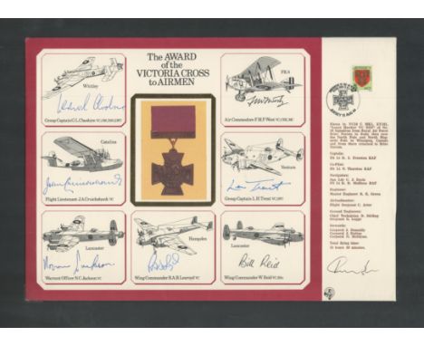 Nineteen large DM Medal Special Signed Covers. The unbelievably rare set of 19 special signed large RAF Museum Awards Series 