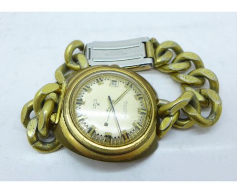 An Osco manual wind wristwatch