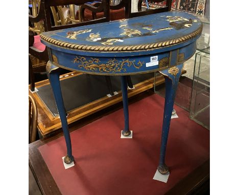 PAINTED CARD TABLE