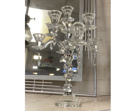 CRYSTAL CANDELABRA - 43 CMS (H) APPROX